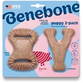 Benebone Puppy 2-Pack Dental Chew, Tiny