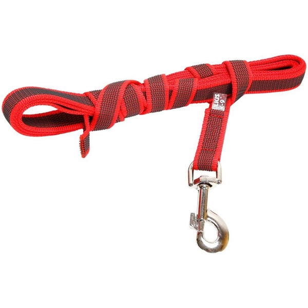 K9 Super-grip line, Rød, 3 meter