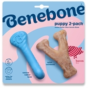Benebone Puppy 2-Pack Bone