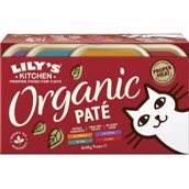 Lilys Kitchen Cat Organic Paté Trays, 8 x 85g