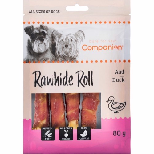 Billede af Companion Duck Rolls, 80g hos MyPets.dk