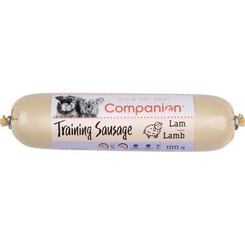 Billede af Companion Training Sausage, Lamb, 100g hos MyPets.dk