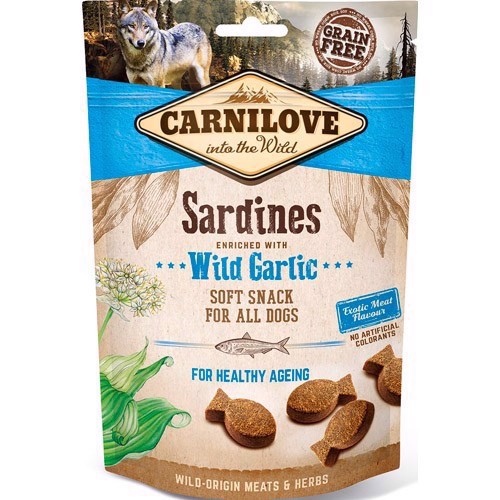 Billede af Carnilove Semi Moist Snack Sardiner, 200g