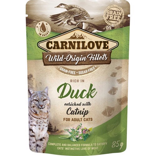 Billede af Carnilove Cat Pouch And vådfoder, 24 poser á 85g hos MyPets.dk