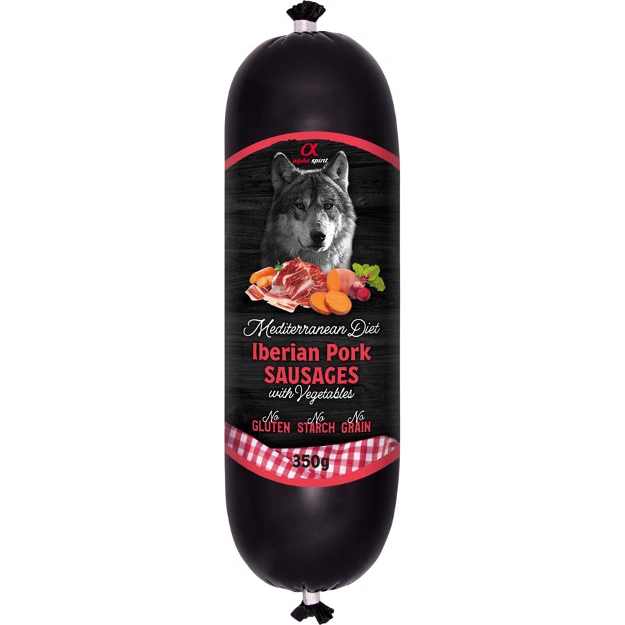 Billede af Alpha Spirit Mediterranean Ham Sausage with Vegs, 350g