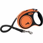 Flexi Xtreme, Bånd line, Large, Orange, 5M, Max 65 kg