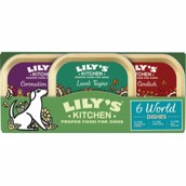 Lilys Kitchen World Dishes Trays Multipack, 6 x 150g