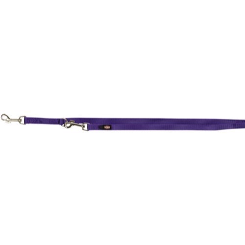 Nylon dressurline, Violet, 2 meter, 10 mm