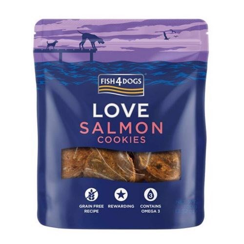 Fish4Dogs Salmon Cookies, 100g thumbnail