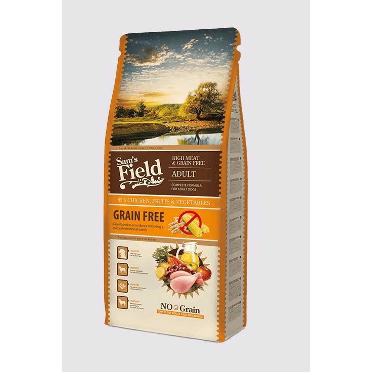 Sams Field Grain Free Chicken, 13 kg