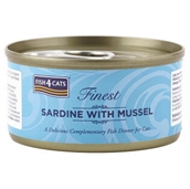 Fish4Dogs Cats Sardine With Mussel, 70 g