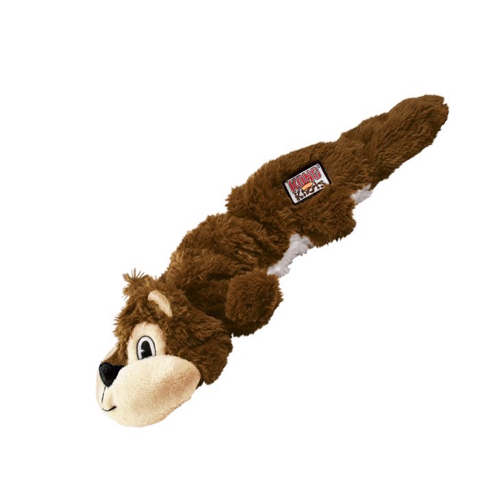 KONG Scrunch Knots Squirrel, Small/Medium