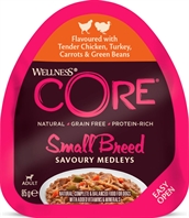 Core Savoury Medleys, kylling og kalkun, 12 x 85g