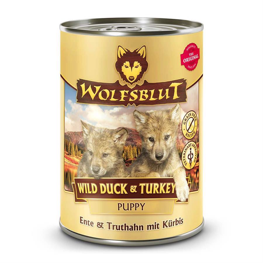 Wolfsblut Wild Duck & Turkey Puppy, 395g