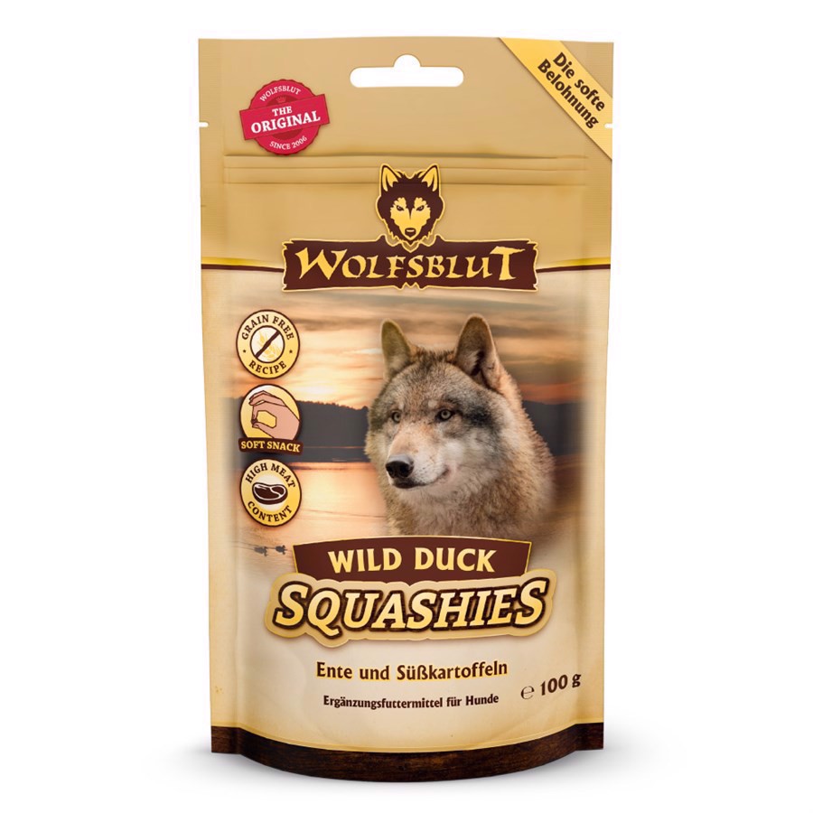 Wolfsblut Squashies Wild Duck Hundesnack 100g