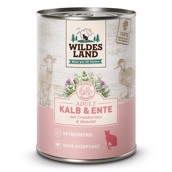 Wildes Land Cat Calf & Duck With Cranberries, 400g