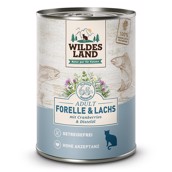 Wildes Land Cat Trout & Salmon With Cranberriess, 375g