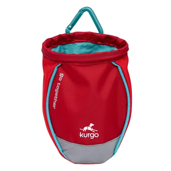 KURGO Go Stuff It Treat Bag, Rød