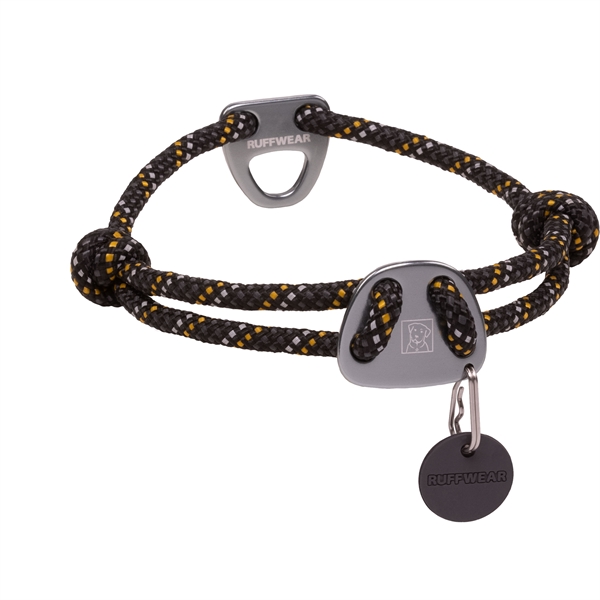 Ruffwear knot-a-collar halsbånd, Obsidian Black, 36-51 cm