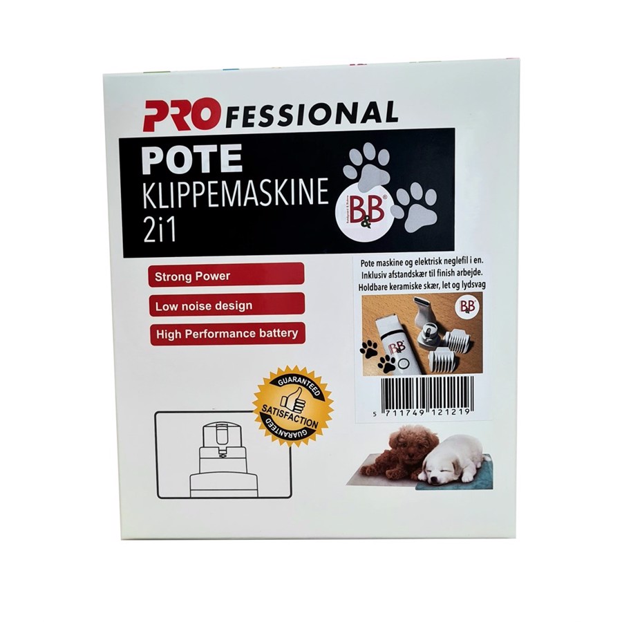 B&B Pote klippemaskine 2i1