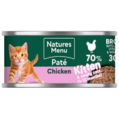 Natures Menu Cat Kitten, 18 x 85g
