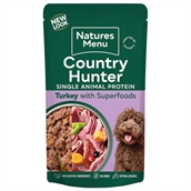 Country Hunter Pouches Turkey, 6 x 150g