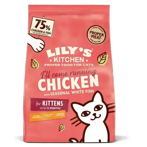 Lilys Kitchen tørfoder Kitten, 800g