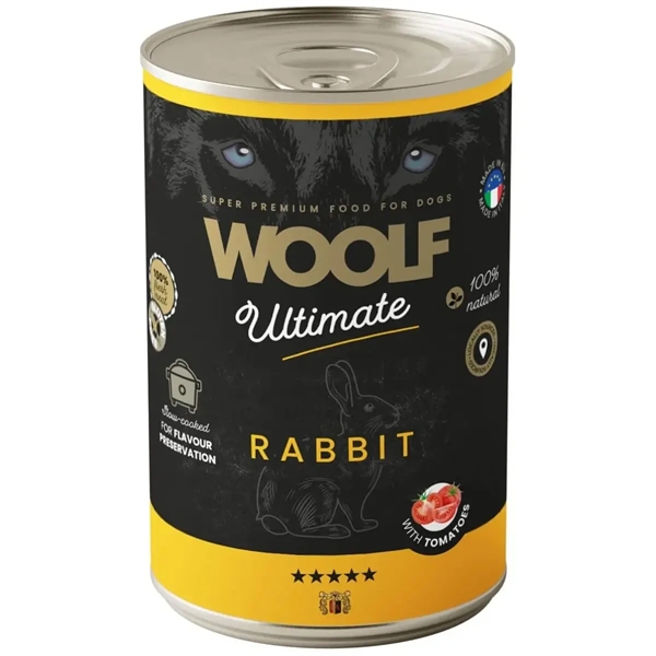 Woolf Ultimate Rabbit Dåsemad - 400g