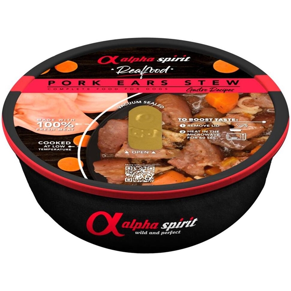 Alpha Spirit Real Food Pork Ear Stew, 280g