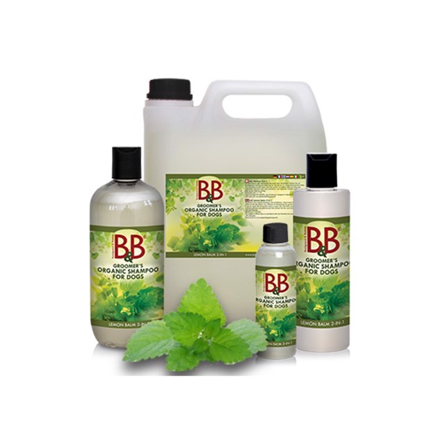 Billede af B&B økologisk Lemon hundeshampoo og balsam, 250ml hos MyPets.dk