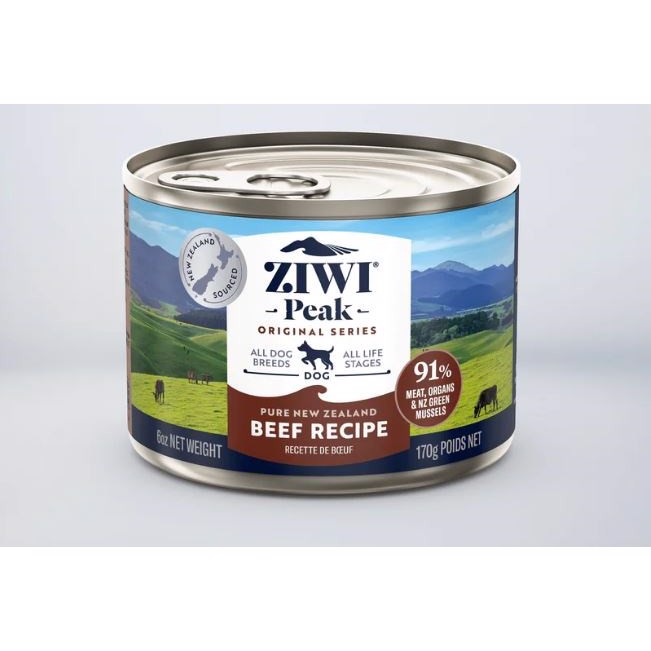 ZiwiPeak Dog dåsemad Beef, 170g