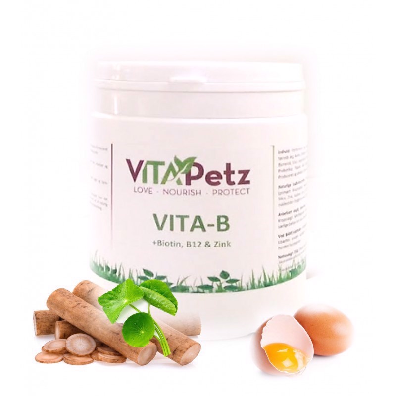 Billede af Vitapetz Vita-B + biotin, B12, Zink, 350g