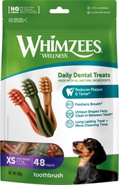 Whimzees Toothbrush Star XS, 48 stk, 360g