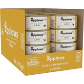 Applaws Cat Dåsemad, Chicken Breast in Broth, 24 x 156g