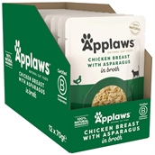 Applaws Cat Pouch Chicken And Asparagus, 12 pouches