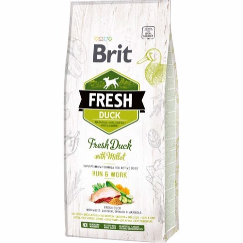 Billede af Brit Fresh Duck Adult, 12 kg