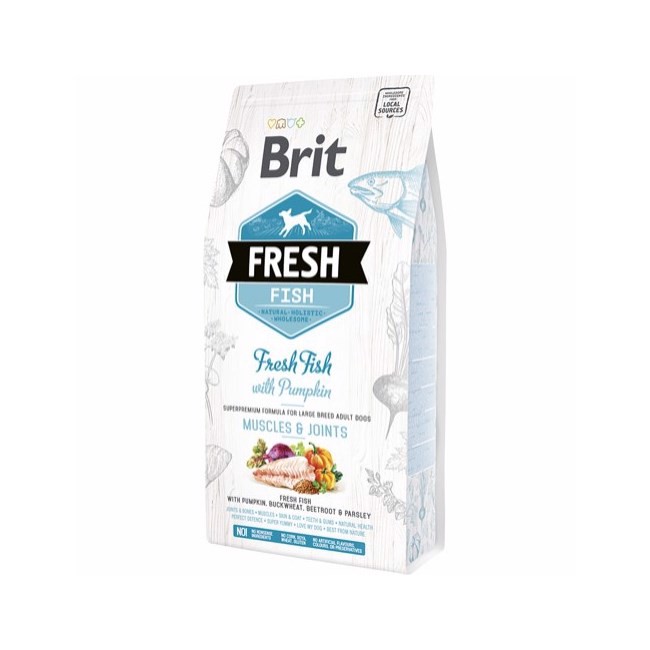 Billede af Brit Fresh Fish Adult Large Breed, 2.5 kg