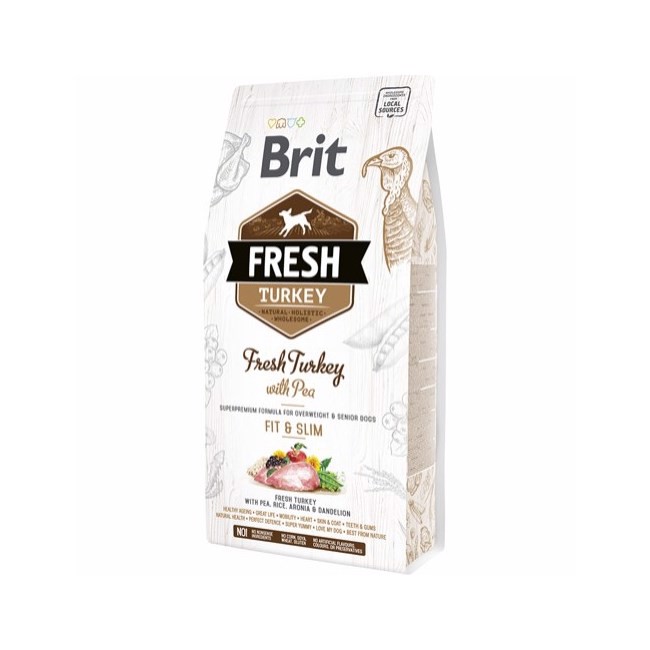 Billede af Brit Fresh Turkey Adult, 2.5 kg