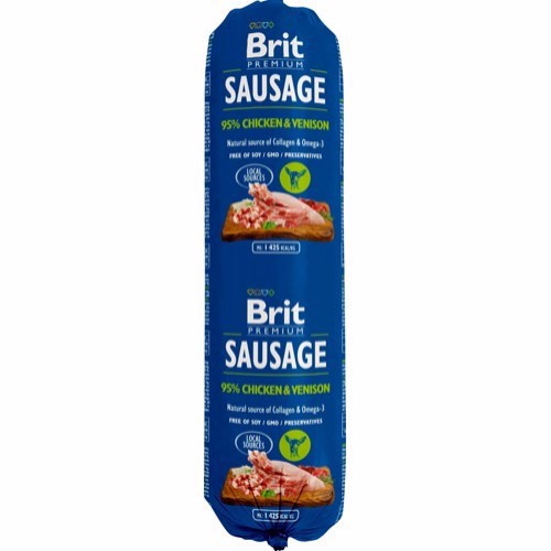 Brit Sausage Chicken & Venison, 800g