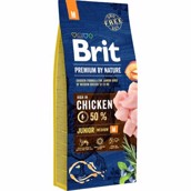 Brit Premium By Nature Chicken Junior, 15 kg