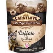 Carnilove Pouch Pate med Bøffel, 300g - KORT DATO