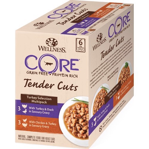 Core Tender Cuts Turkey Multipack, 4 x 6 poser