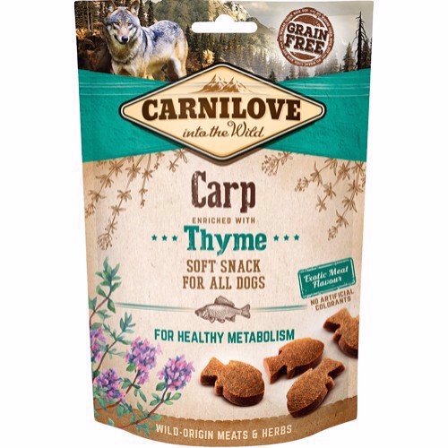 Billede af Carnilove Semi Moist Snack Karpe, 200g hos MyPets.dk