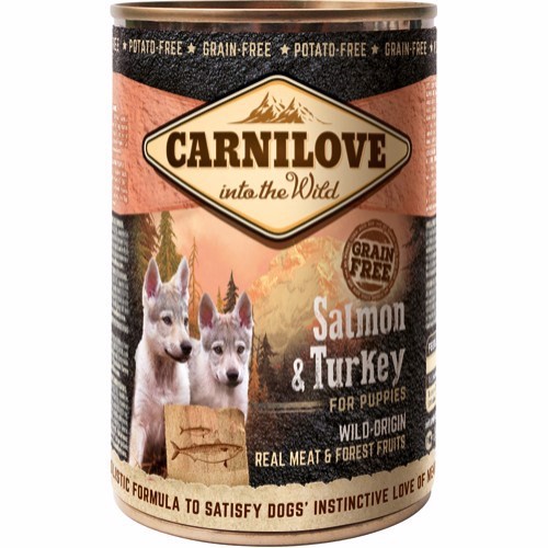 Billede af Carnilove dåsemad Puppy Salmon & Turkeys, 400g