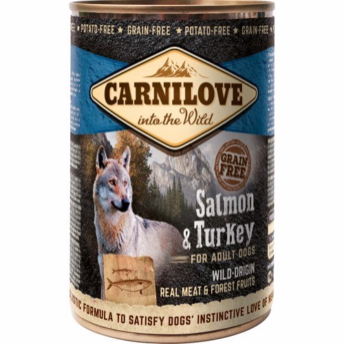 Billede af Carnilove dåsemad Salmon & Turkey, 400g hos MyPets.dk