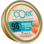 Core Paté 98% Chicken and Salmon, 12 x 85g