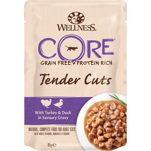 Billede af Core Tender Cuts Turkey/Duck, 24 x 85g