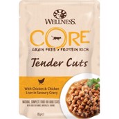 Core Tender Cuts Chicken/liver, 24 x 85g