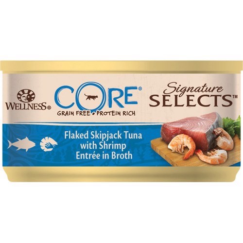 Billede af Core Flaked Tuna/Shrimp Entree dåsemad, 24 x 79g