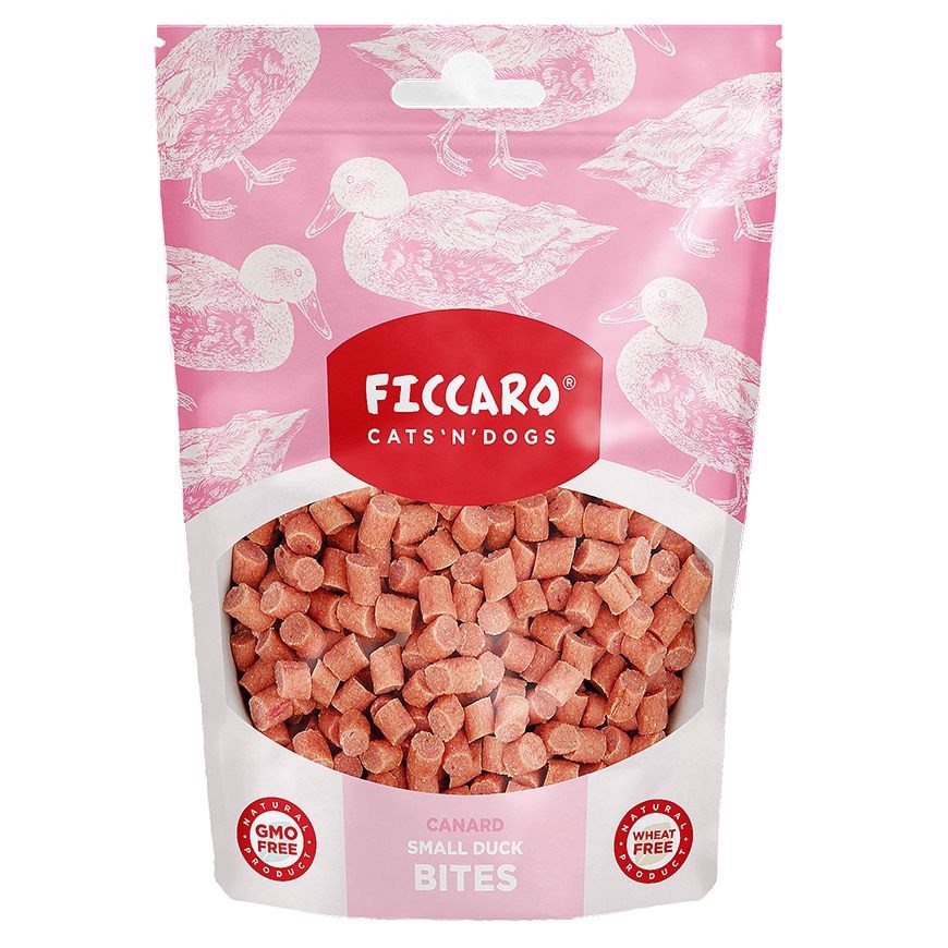 FICCARO Hundegodbidder fra FICCARO, bløde små ande godbidder